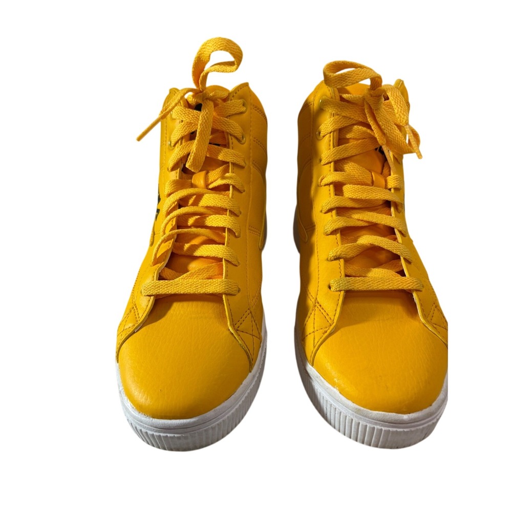 Fila Panache Mid Yellow High Top‎ Sneakers Womens Size 8 5CM01778-702